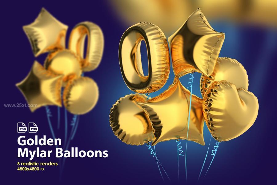 25xt-162415 Golden-Mylar-Foil-Balloonsz2.jpg