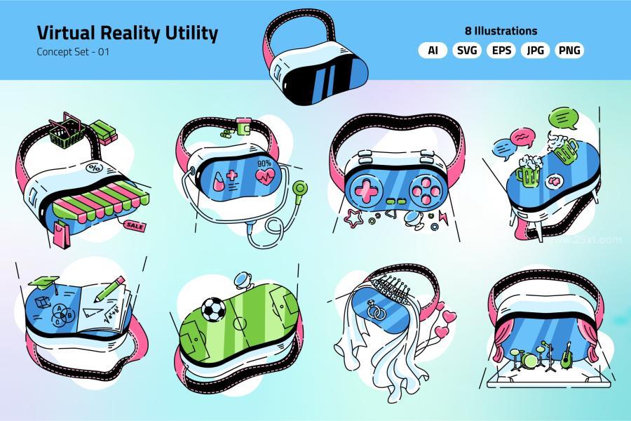 25xt-164070 Virtual-Reality-Utility-Concept-Set-1z2.jpg
