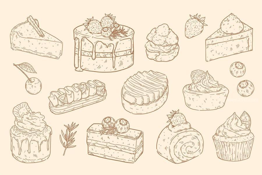 25xt-164095 Cakes-and-Dessert-Clipart-Illustrationz4.jpg