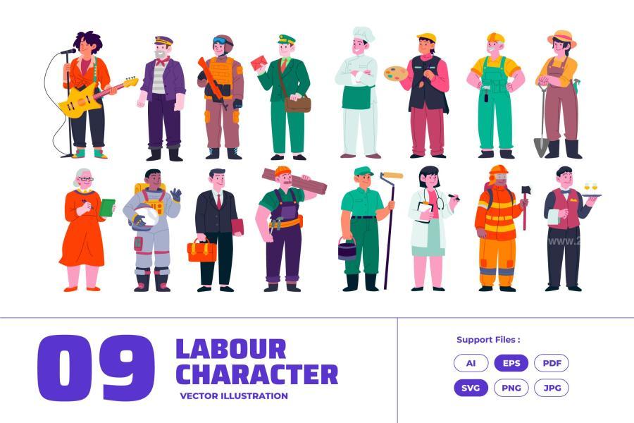 25xt-172755 Profession-Job-Worker-Labour-Day-Character-Setz2.jpg