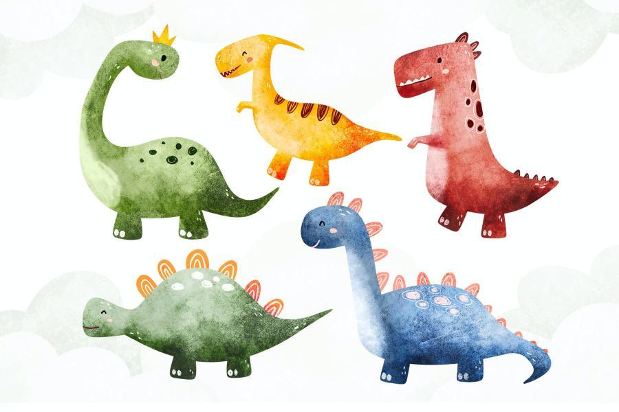25xt-163942 Colorful-Dinosaurs-Clipartz4.jpg