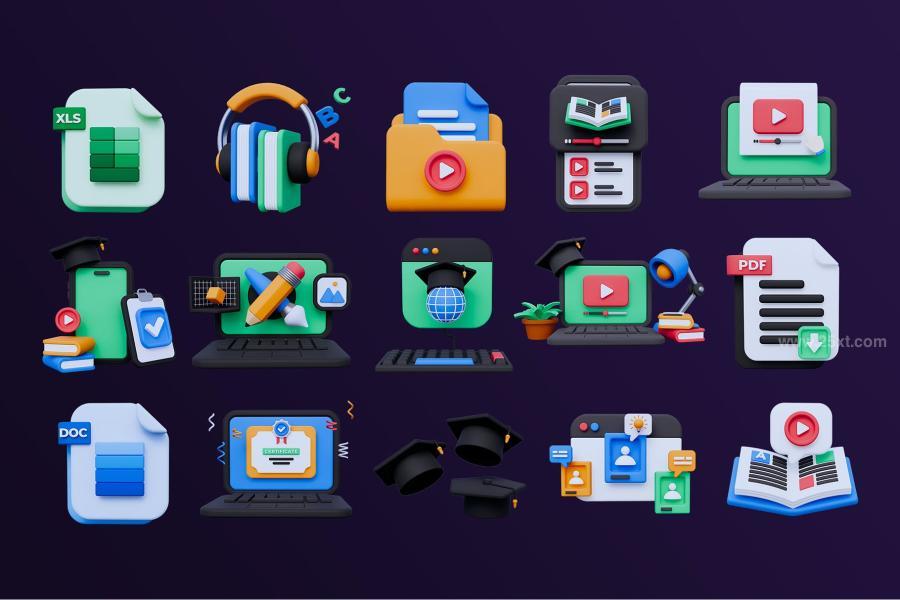 25xt-166175 Education--Online-Learning-3D-Iconz3.jpg