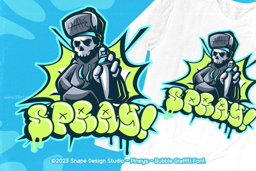25xt-166152 Pineys---Bubble-Graffiti-Fontz4.jpg
