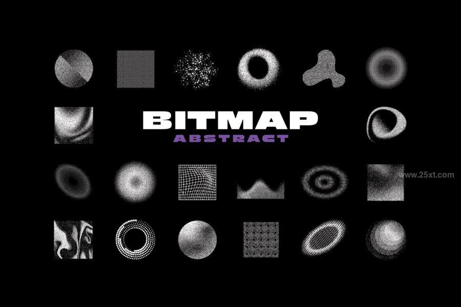 25xt-174391 Abstract-Dithering-Bitmap-Shapesz2.jpg