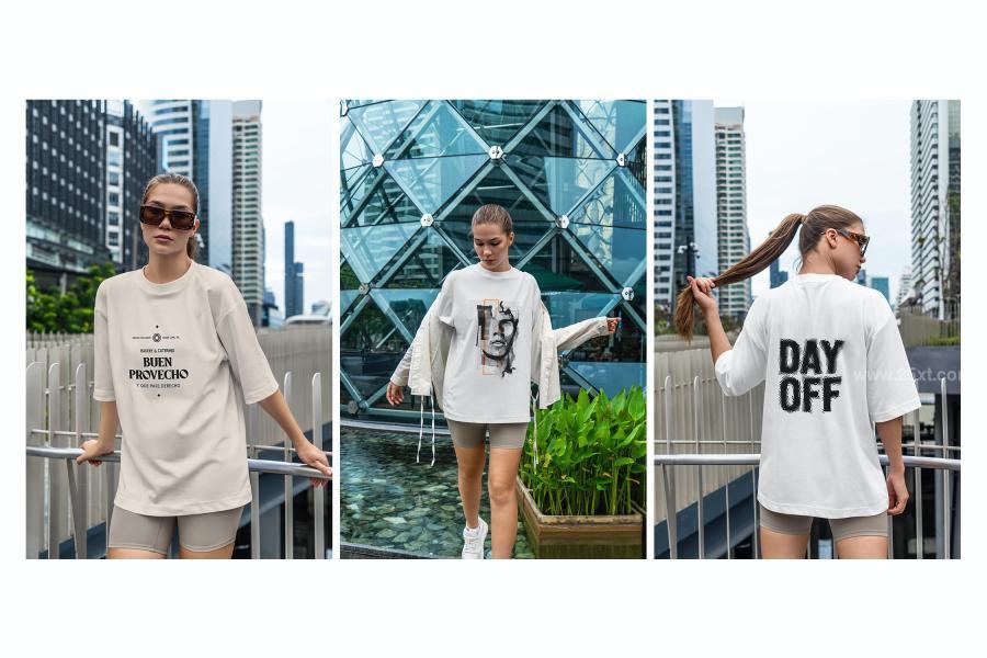 25xt-174308 T-Shirt-Mockup-Model-in-Big-Cityz8.jpg