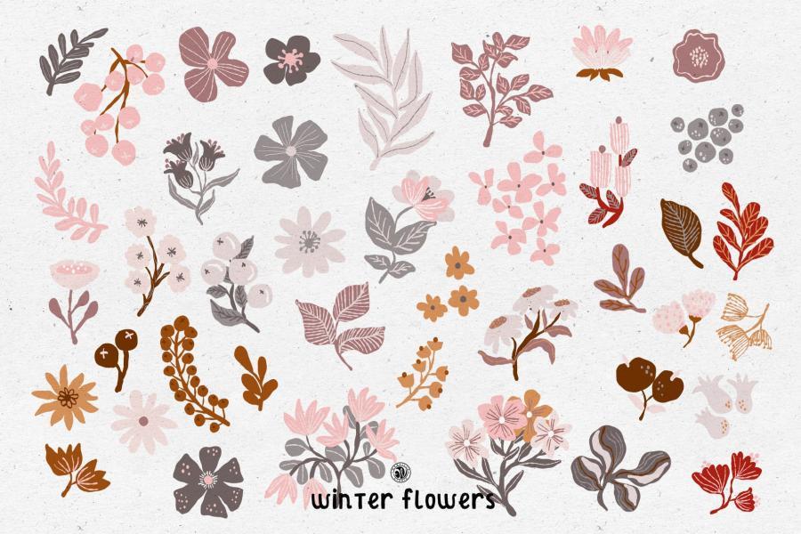 25xt-174686 Winter-Flowers-Clipart-and-Patternsz5.jpg