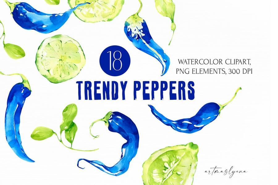 25xt-174811 Watercolor-Clipart--Peppers-and-Lime-brave-colorsz2.jpg