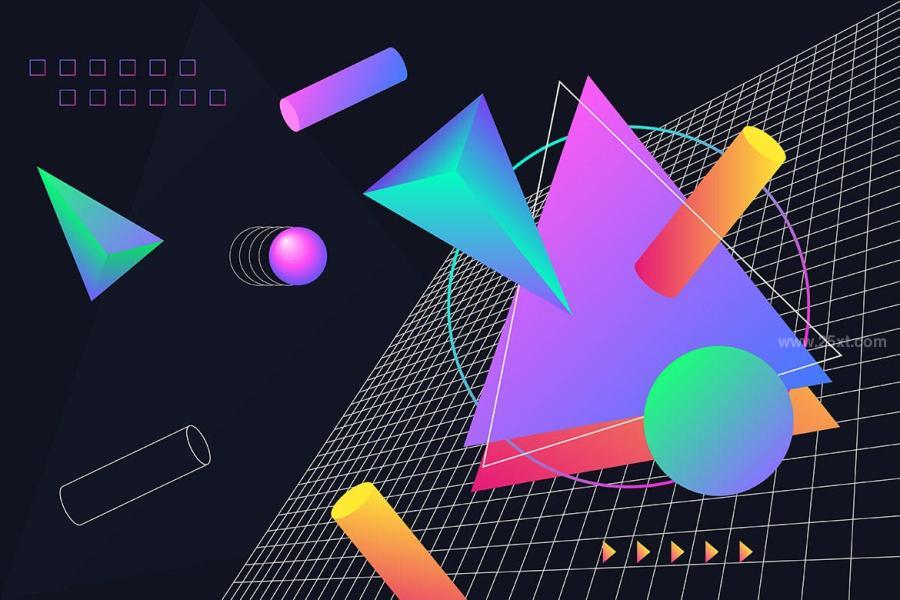 25xt-172911 Futuristic-Geometric-Shapes-Backgroundsz4.jpg