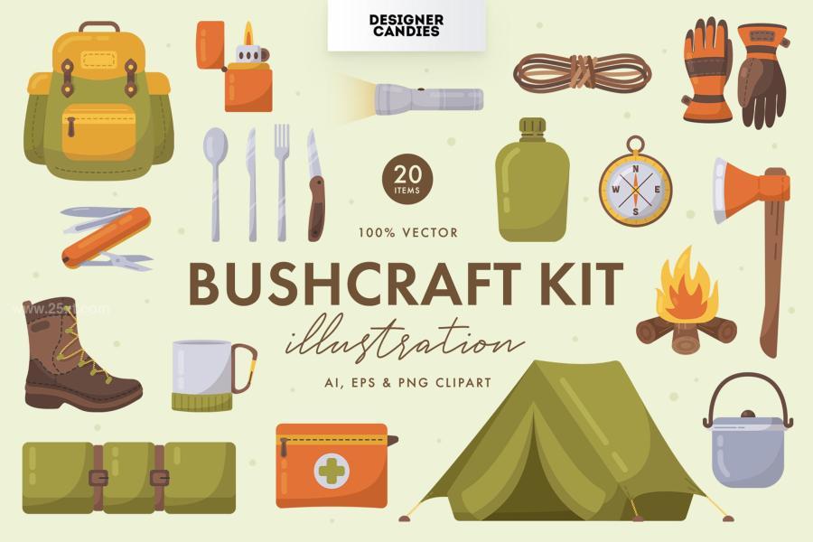 25xt-164375 Bushcraft-Kit-Illustration-setz2.jpg