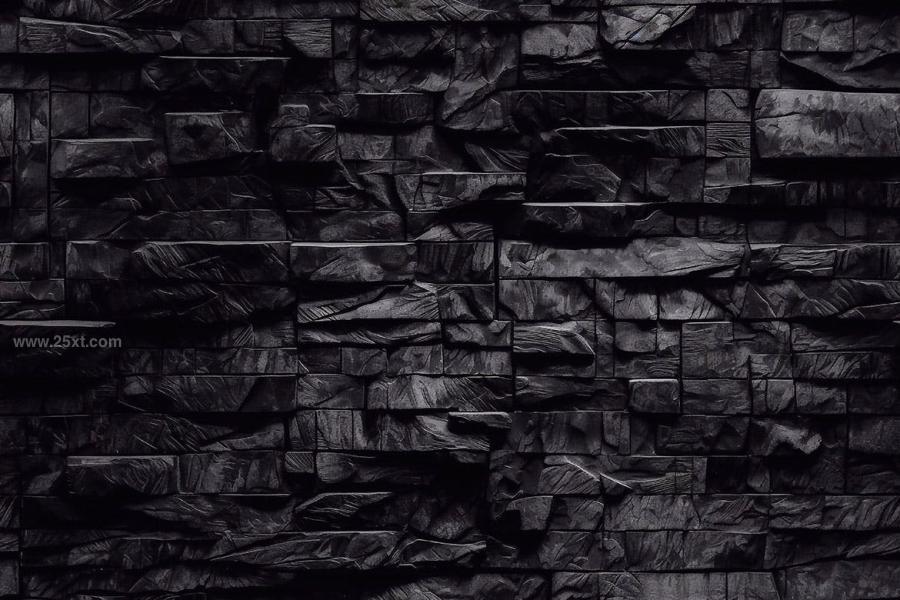 25xt-164688 Black-Stone-Wall-Seamless-Texture-Backgroundsz6.jpg