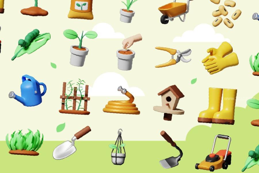 25xt-173084 Cubicle---Gardening-3D-Iconz7.jpg