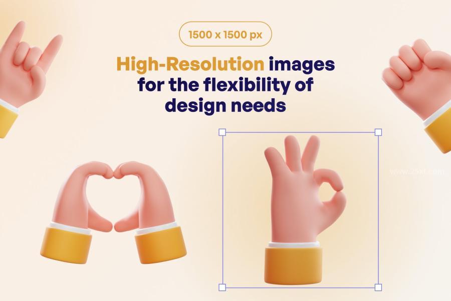 25xt-164240 3D-Rock-Peace-Heart-Love-Raised-Fist-OK-Hand-Signsz4.jpg