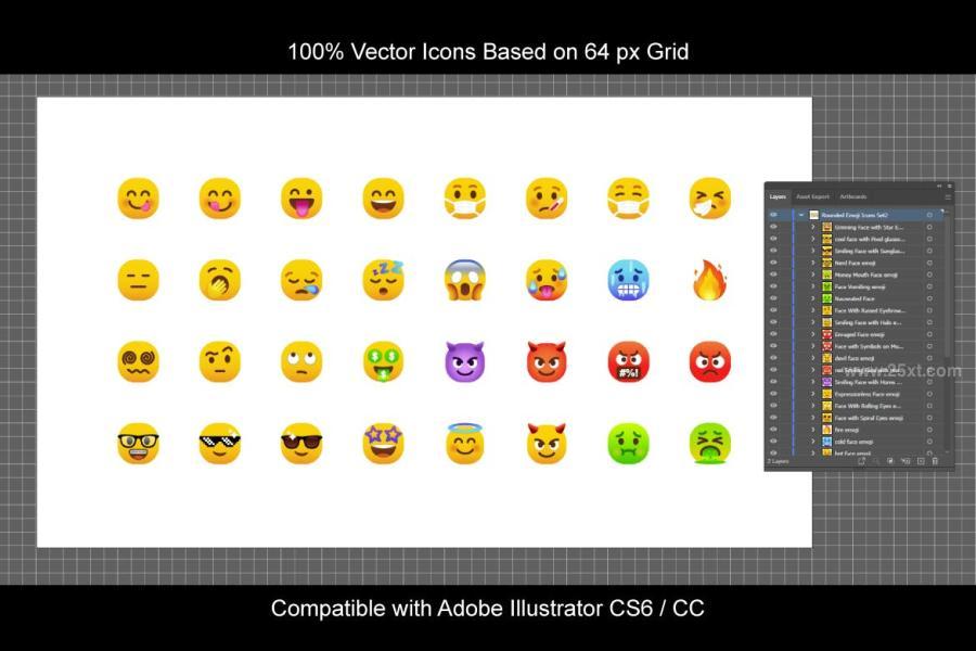25xt-164280 Rounded-Emoji-Icons-Set3z4.jpg