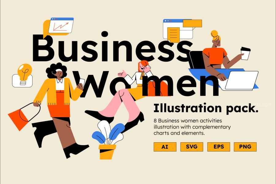 25xt-164893 Women-Entrepreneur-Mothers-Day-Illustration-Setz2.jpg