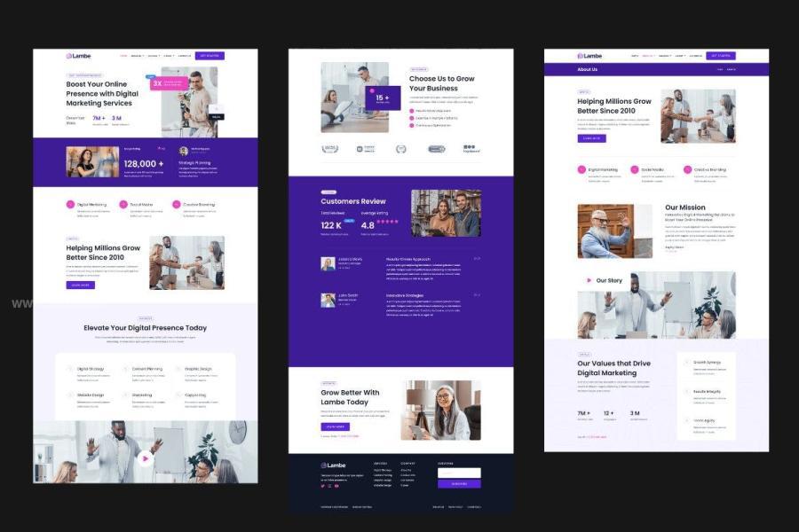 25xt-164984 Lambe---Digital-Agency-Complete-Page-Website-Figmaz4.jpg