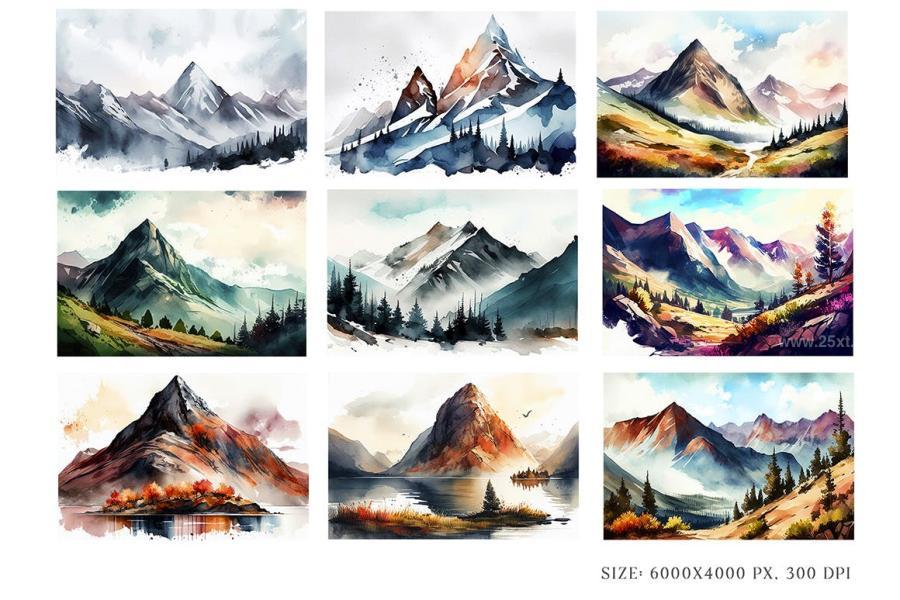 25xt-164753 Watercolor-Landscape-Mountains-Backgroundz5.jpg