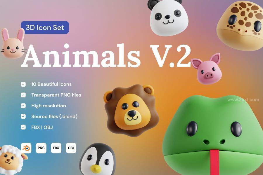 25xt-164770 Animals-v2-3D-Icon-Setz2.jpg