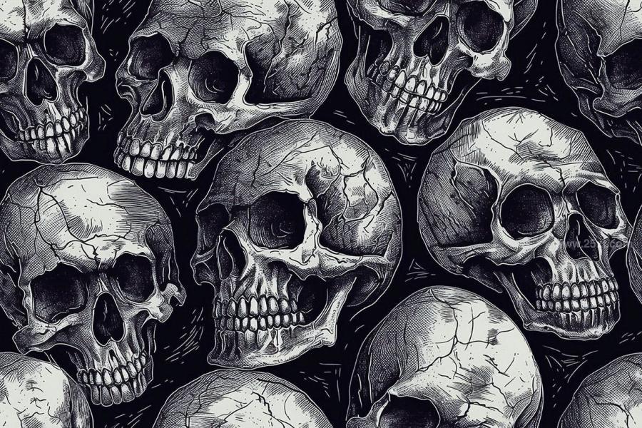 25xt-165269 Hand-Drawn-Grunge-Skulls-Seamless-Patternsz6.jpg