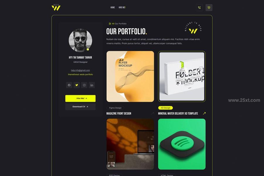 25xt-165758 Wedo---Personal-Portfolio-HTML-Templatez4.jpg