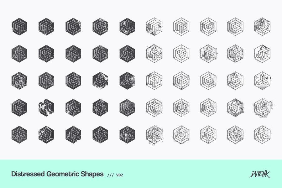 25xt-173407 Distressed-Geometric-Shapes-V02z6.jpg