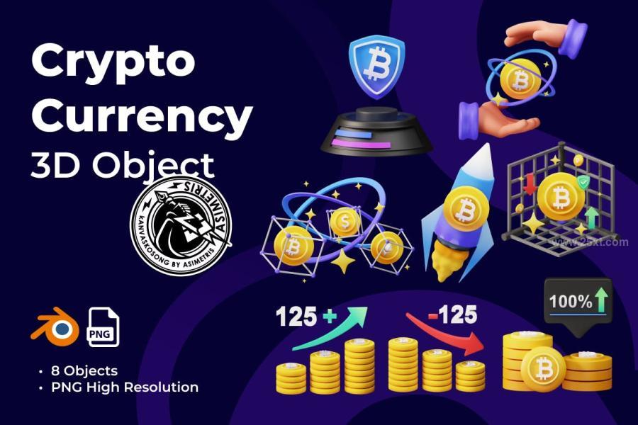 25xt-173579 Crypto-Currency-3d-Illustrationz3.jpg