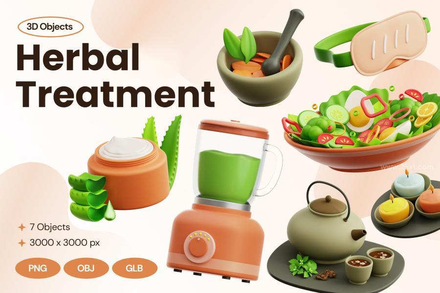 25xt-173593 Herbal-Treatment-3D-Illustrationsz2.jpg