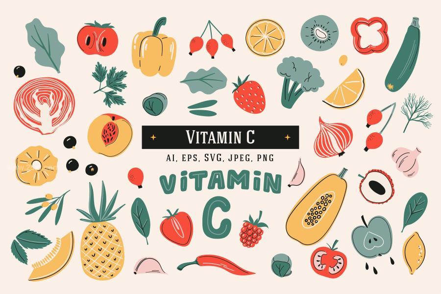 25xt-173861 47-Fruits--Vegetables-Vitamin-Setz2.jpg