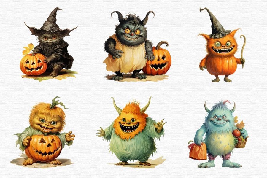 25xt-173871 30-Cute-Retro-Halloween-Monstersz4.jpg