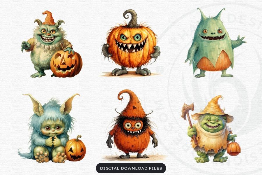 25xt-173871 30-Cute-Retro-Halloween-Monstersz8.jpg