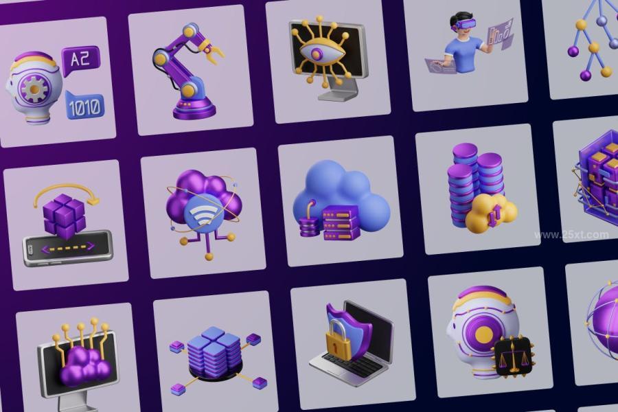 25xt-173718 3D-Artificial-Intelligences-Icons---Vol-2z7.jpg