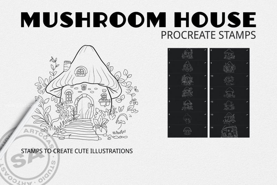 25xt-174007 Mushroom-House-Procreate-Stampsz3.jpg