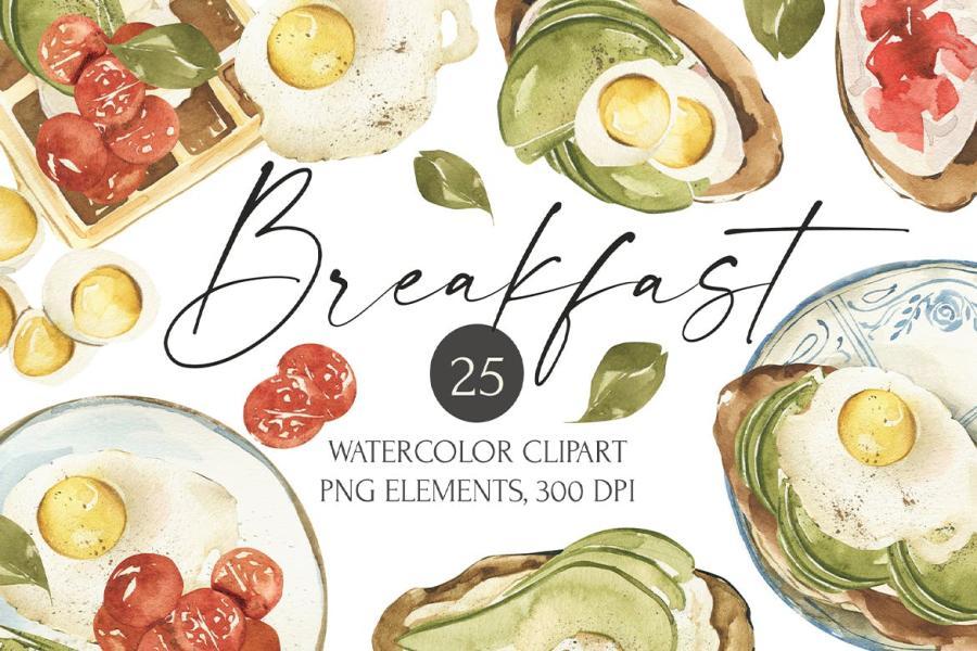 25xt-174858 Watercolor-Breakfast-clipart-Healthy-food-imagesz2.jpg