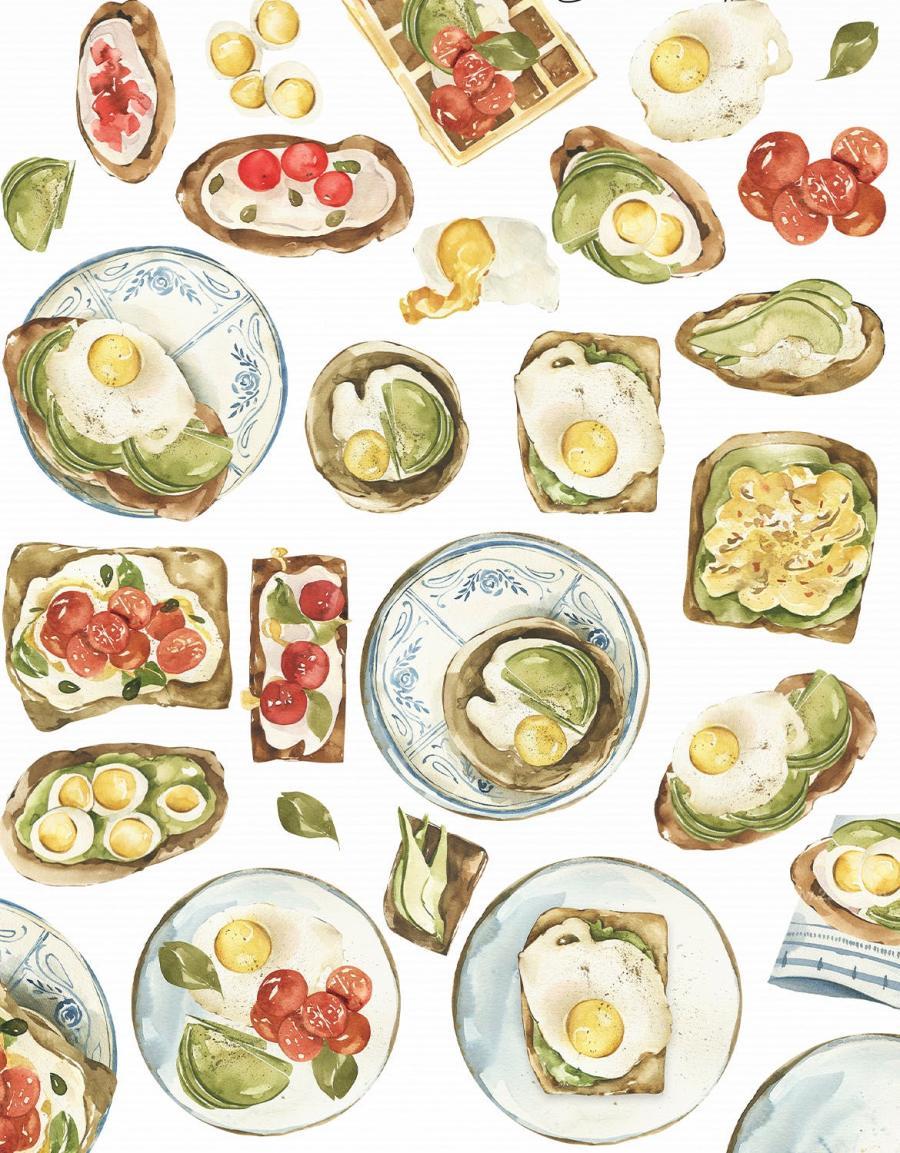 25xt-174858 Watercolor-Breakfast-clipart-Healthy-food-imagesz4.jpg