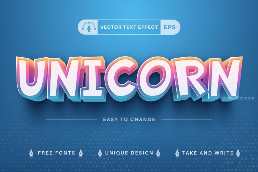 25xt-175197 Set-10-Unicorn-Editable-Text-Effects-Font-Stylesz8.jpg