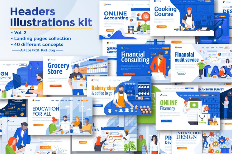 BIG Collection of Landing page templates-1.jpg