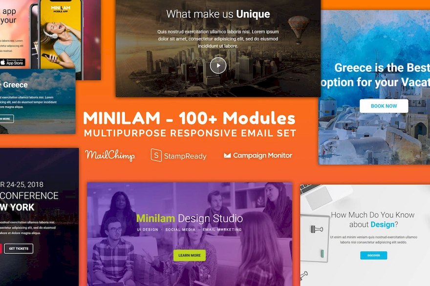 37004 Minilam - Responsive Email with 100+ Modules.jpeg