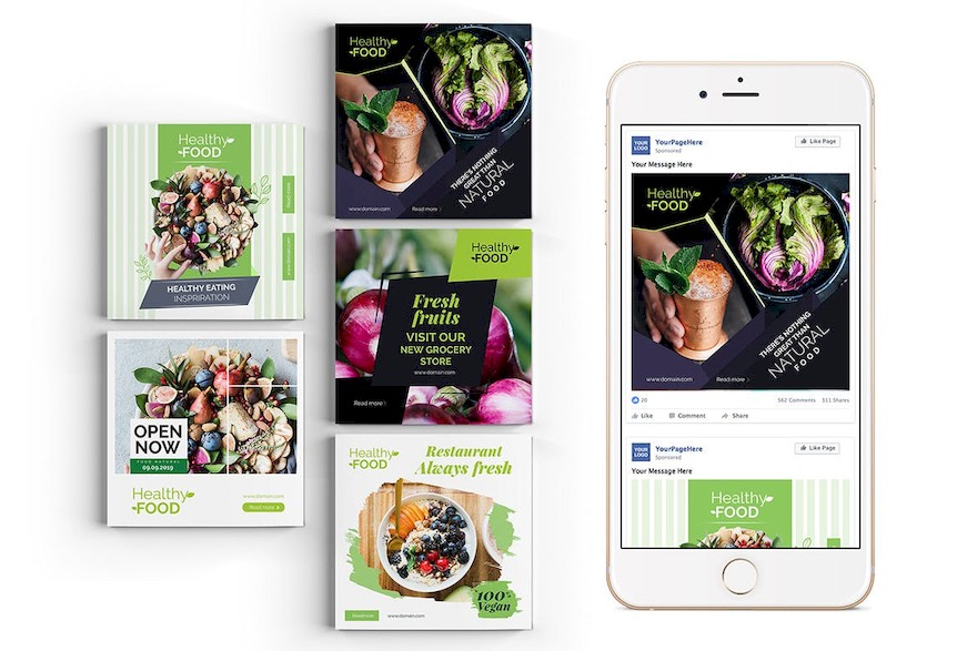 20 Facebook Post Banners - Healthy Food-2.jpg