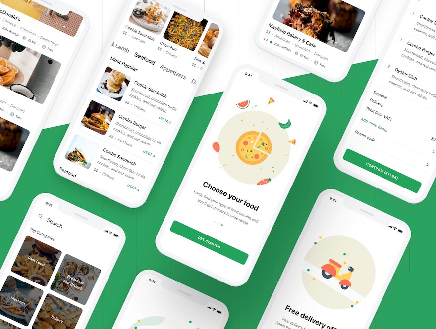 Foodly iOS UI Kit-2.jpg