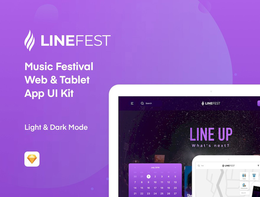 LineFest Music Festival Web Tablet App UI Kit Web-1.jpg