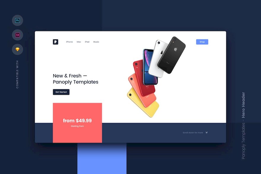 37028 Web Templates UI Kit - Hero Header 3.jpeg