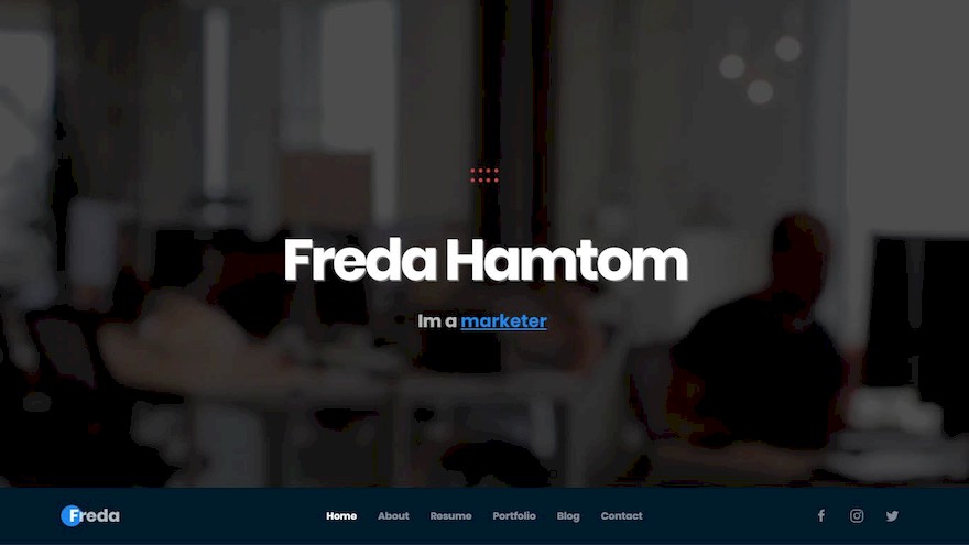 Freda Personal Resume - Portfolio - HTML Templete-2.jpg