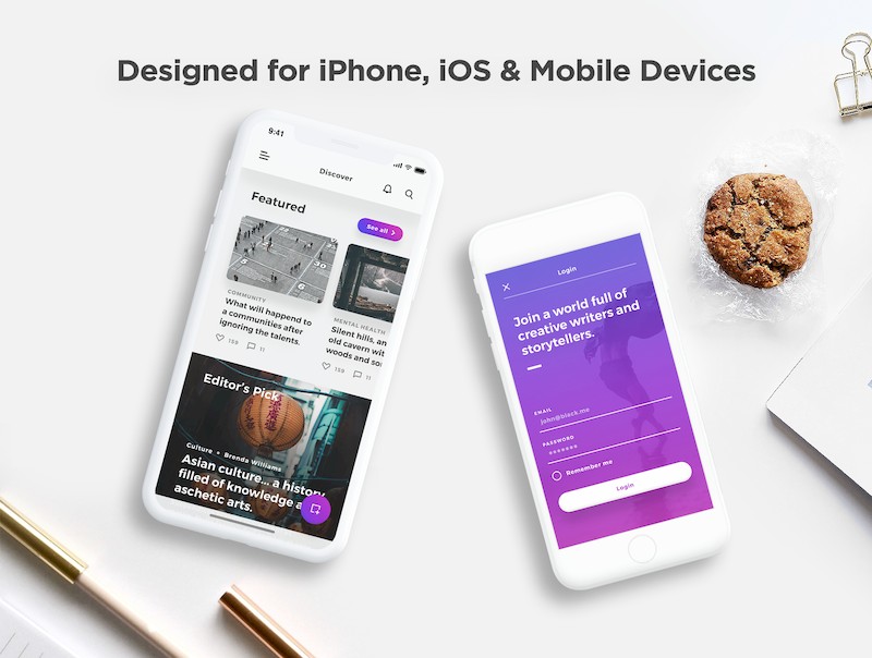 Lydia Blogging iOS App UI Kit-6.jpg