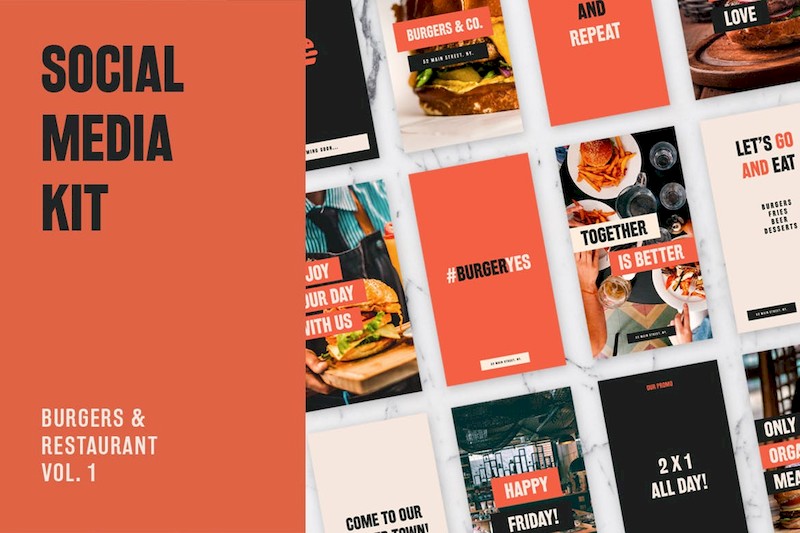 Burgers and Restaurant Social Media Kit-3.jpg