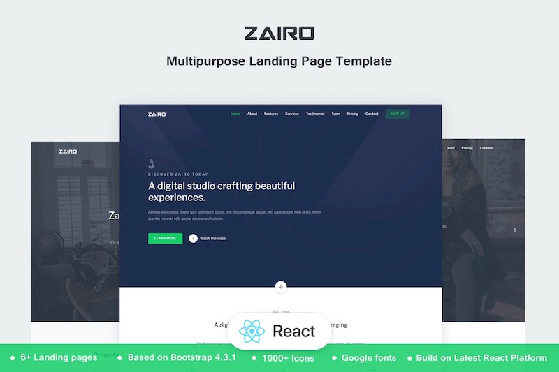 Zairo - React Landing Page Template.jpg