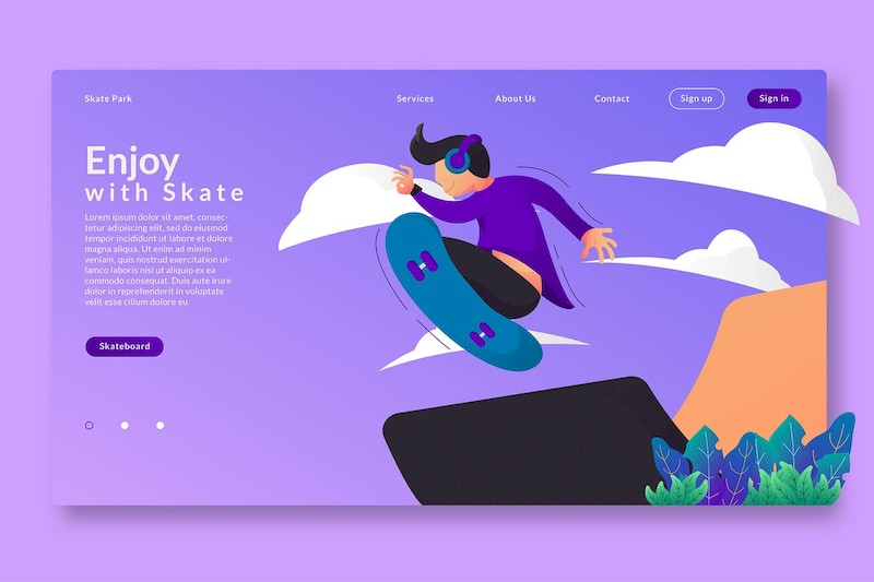 Enjoy With Skate - Web Header & Vector GR.jpg