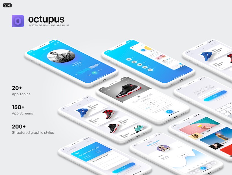 Octupus - iOS App UI Kit-1.jpg