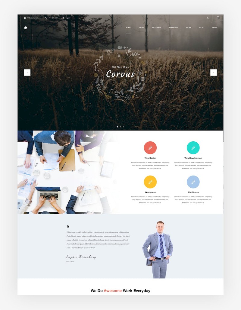 Creative Company; Agency Website PSD-2.jpg