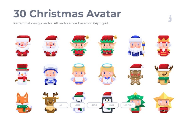 30 Christmas Avatar Icons-1.jpg
