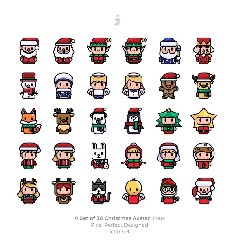 30 Christmas Avatar Icons-3.jpg