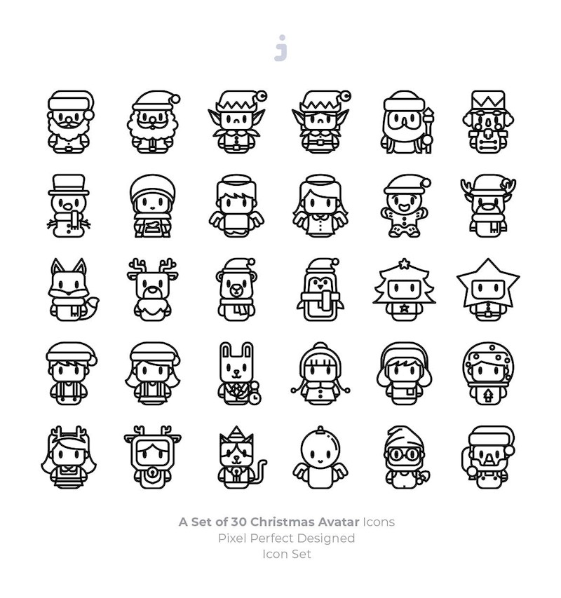 30 Christmas Avatar Icons-4.jpg